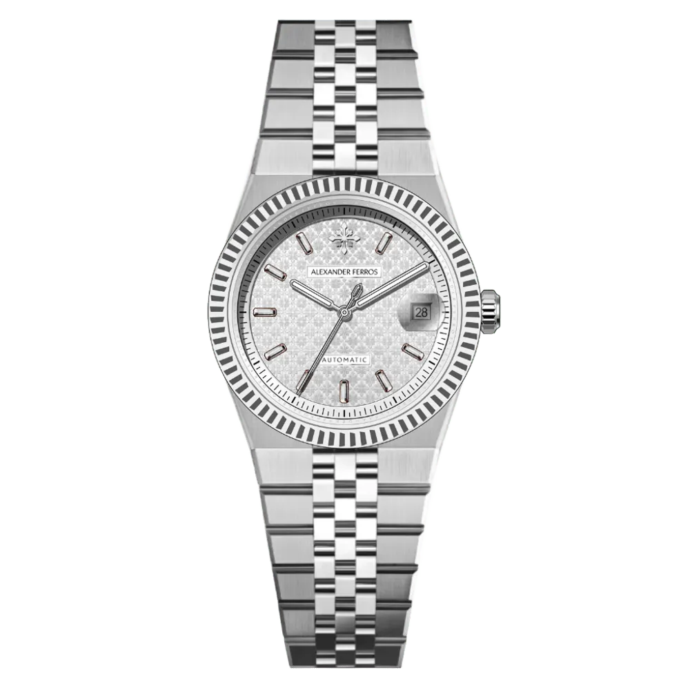 Alexander Ferros 8182S/022 自動巻き 36mm 新品 Alexander Ferros 8182S/022 Watches – LUCYLUXE