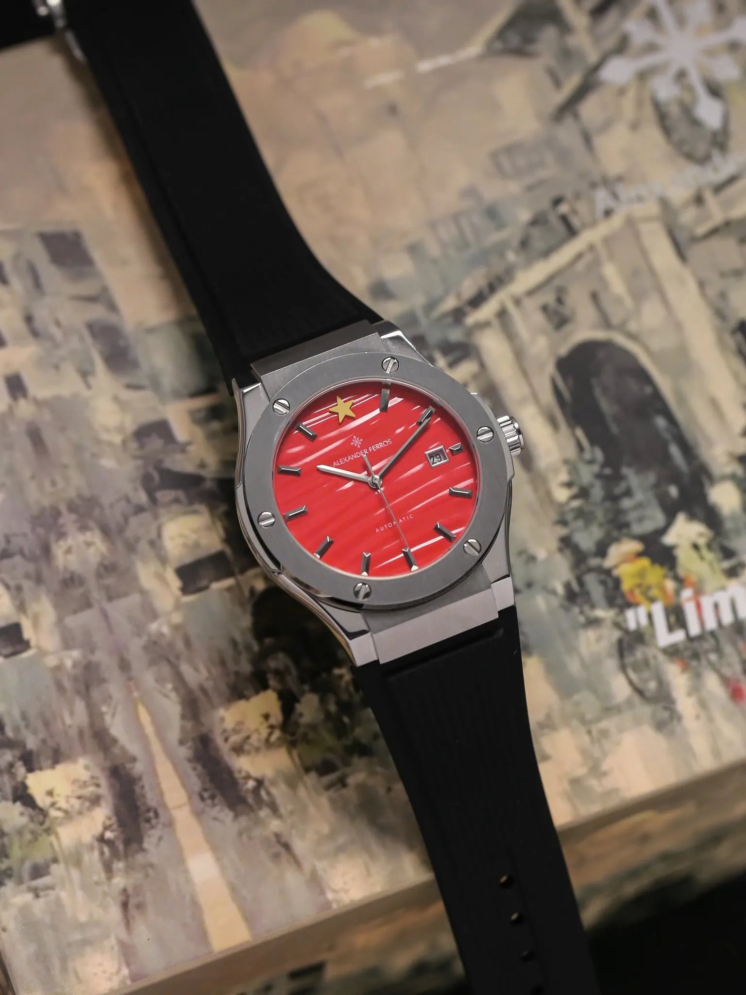 Đồng hồ Alexander Ferros 6111R-01
