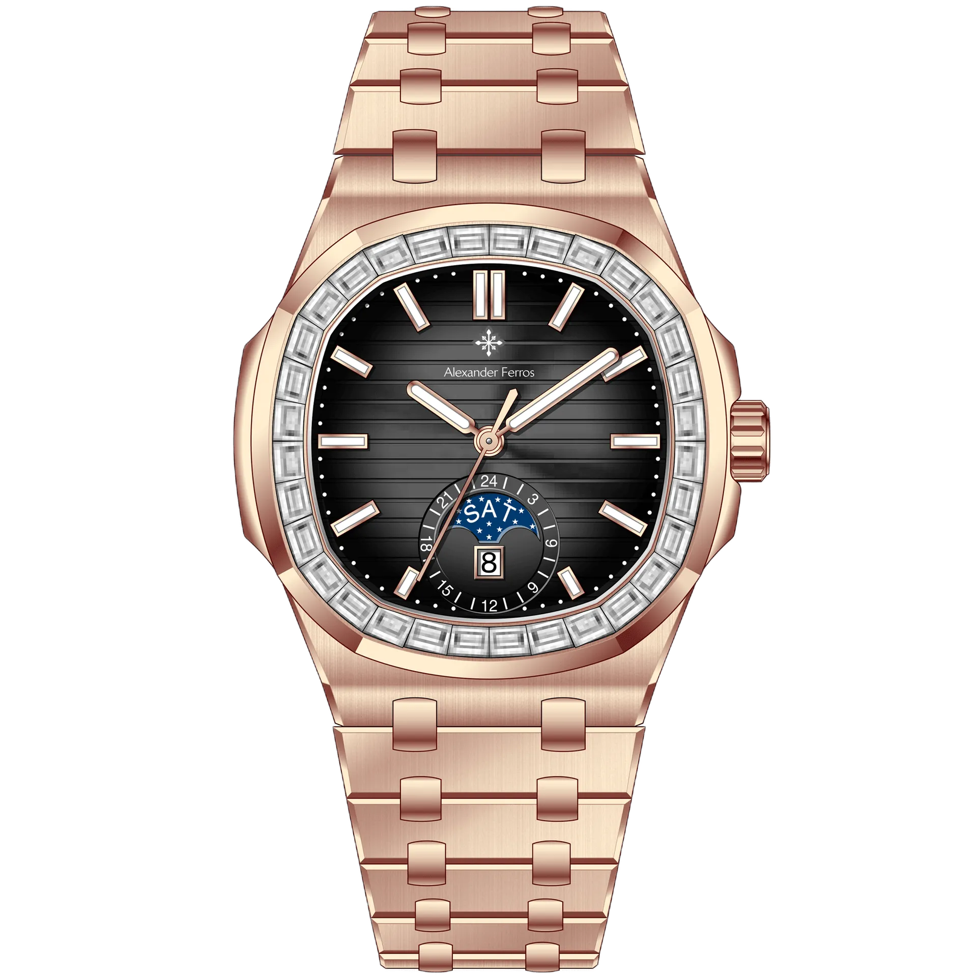 Đồng hồ Alexander Ferros 6111R-01
