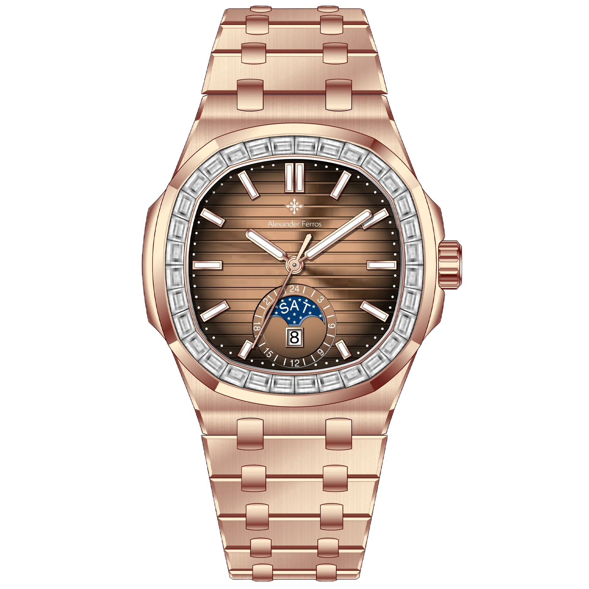 Đồng hồ Alexander Ferros 6111R-08
