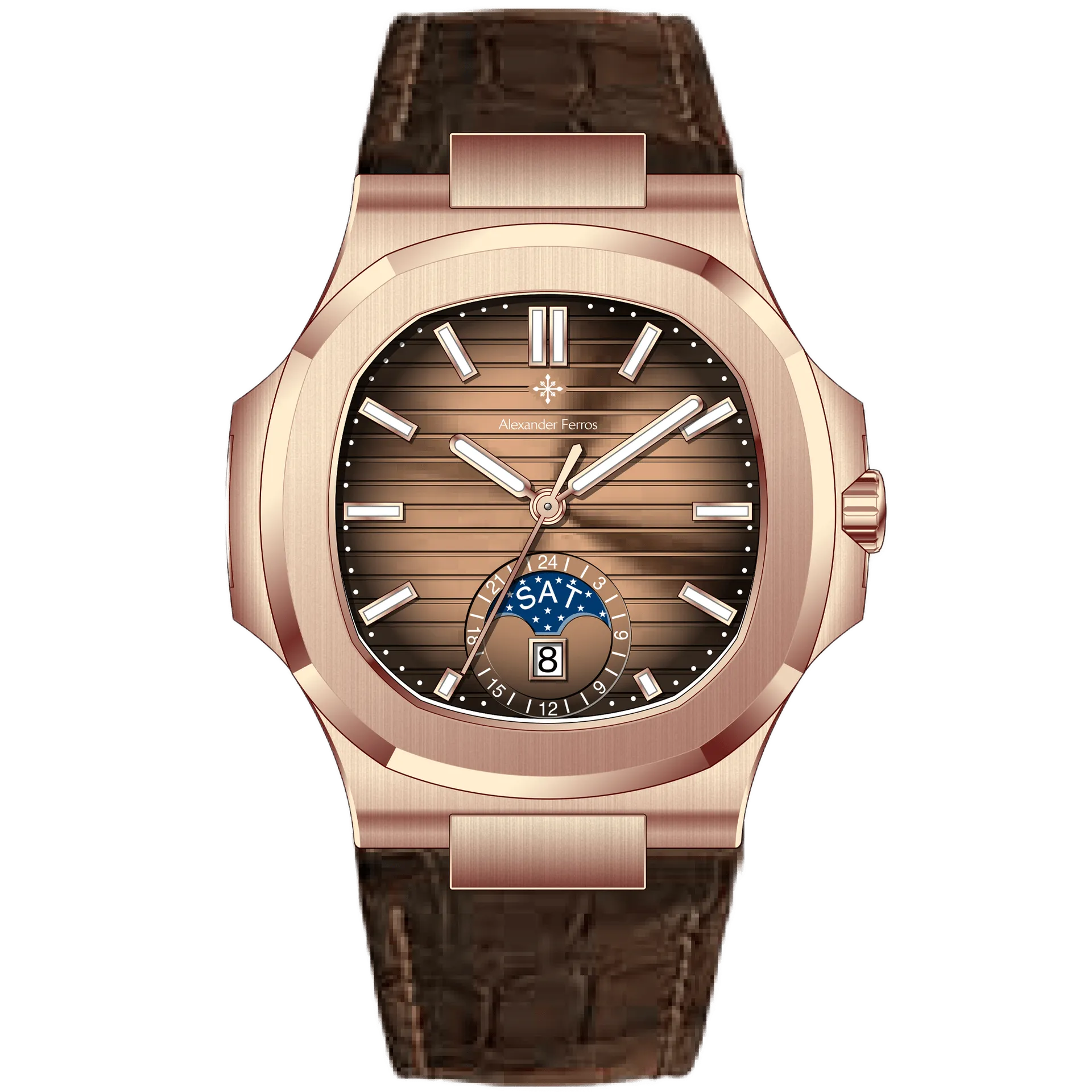 Đồng hồ Alexander Ferros 6122R-08