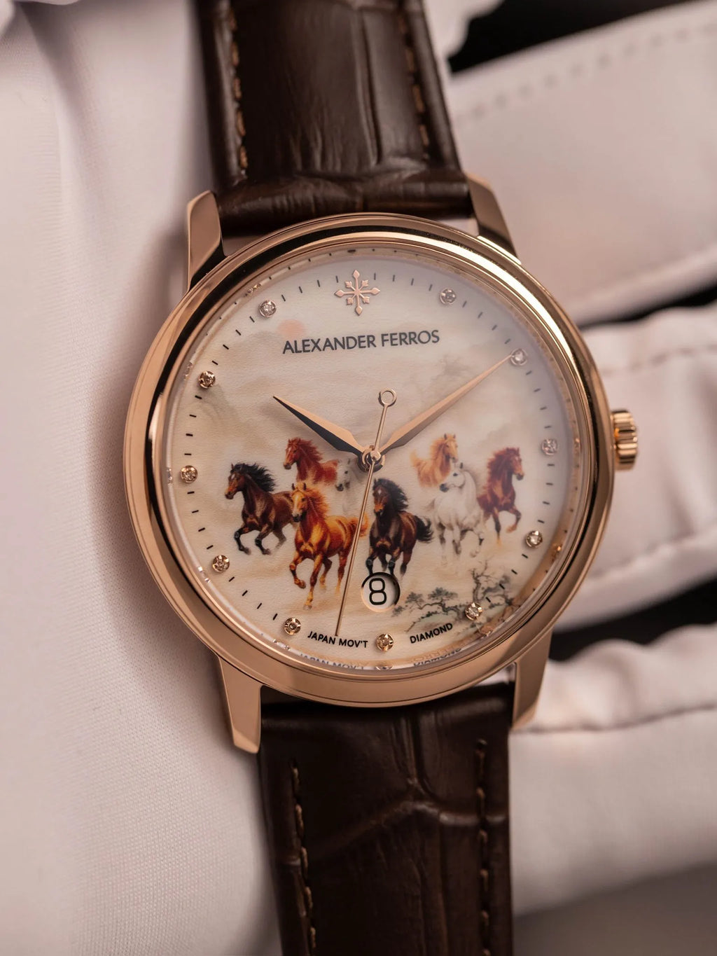 Đồng hồ Alexander Ferros 6111R-01