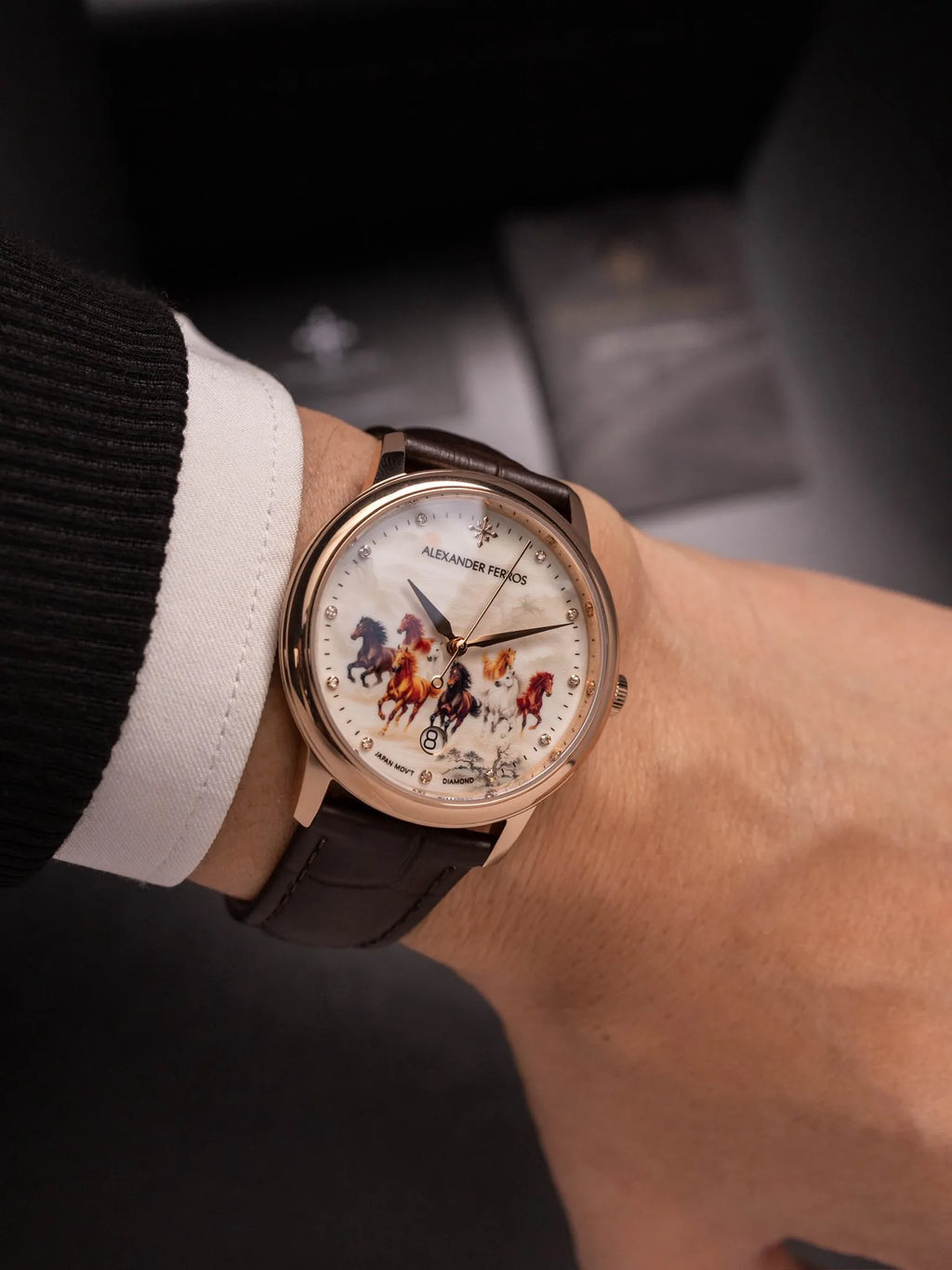 Đồng hồ Alexander Ferros 6111R-01