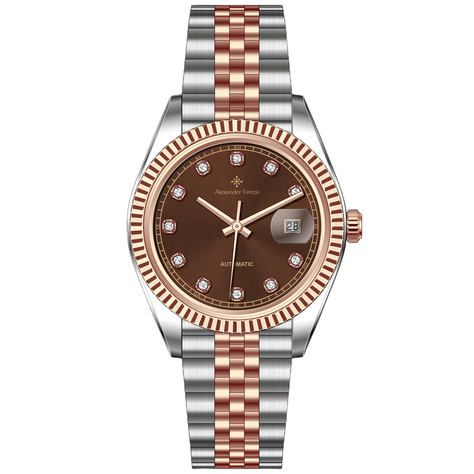 Đồng hồ Alexander Ferros 6111R-01