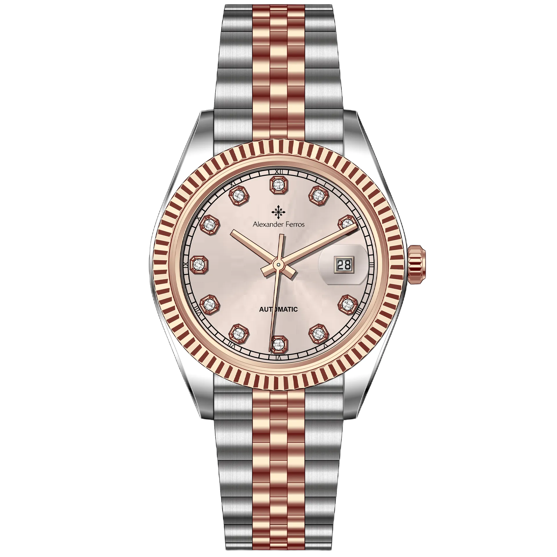 Đồng hồ Alexander Ferros 6111R-01