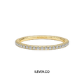 FULL HALOETRNITY RING – CRAFTED IN STERLING SILVER WITH ETERNAGOLD™