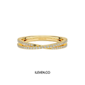 WAVE LAYERS BAND RING – CRAFTED IN STERLING SILVER WITH ETERNAGOLD™