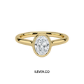 OVAL SILENCE RING – CRAFTED IN STERLING SILVER WITH ETERNAGOLD™
