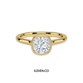SOFT SQUARE AURA RING – CRAFTED IN STERLING SILVER WITH ETERNAGOLD™