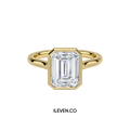 EMERALD CALM RING – CRAFTED IN STERLING SILVER WITH ETERNAGOLD™