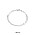 VÒNG TAY CỔ ĐIỂN CUBA 5MM - ĐƯỢC CHẾ TẠO BẠC STERLING VỚI TRIPLESHIELD™