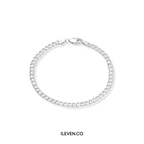 VÒNG TAY CỔ ĐIỂN CUBA 5MM - ĐƯỢC CHẾ TẠO BẠC STERLING VỚI TRIPLESHIELD™