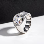 NHẪN AURORA SOLITAIRE – ĐƯỢC CHẾ TẠO BẠC STERLING VỚI ETERNAGOLD™