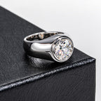 NHẪN AURORA SOLITAIRE – ĐƯỢC CHẾ TẠO BẠC STERLING VỚI ETERNAGOLD™