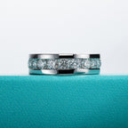 NHẪN ETERNA BAND MOISSANITE – ĐƯỢC CHẾ TẠO BẰNG BẠC STERLING VỚI ETERNAGOLD™