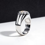 NHẪN AURORA SOLITAIRE – ĐƯỢC CHẾ TẠO BẠC STERLING VỚI ETERNAGOLD™