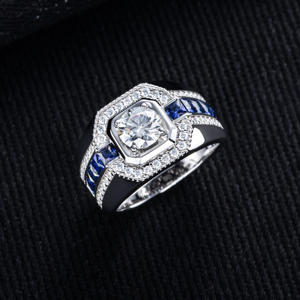 NHẪN SAPPHIRE LEGACY – ĐƯỢC CHẾ TẠO BẠC STERLING VỚI ETERNAGOLD™