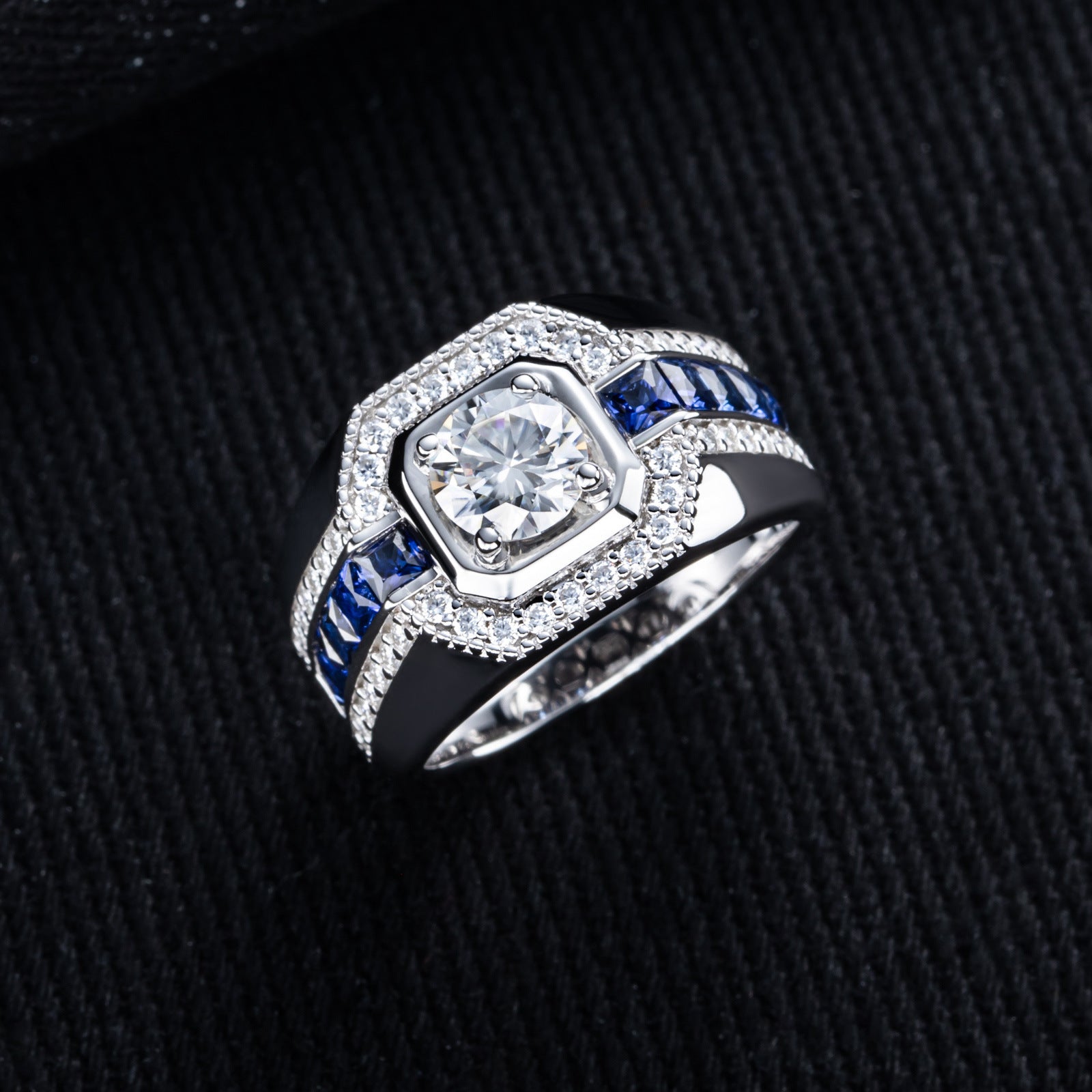 NHẪN SAPPHIRE LEGACY – ĐƯỢC CHẾ TẠO BẠC STERLING VỚI ETERNAGOLD™