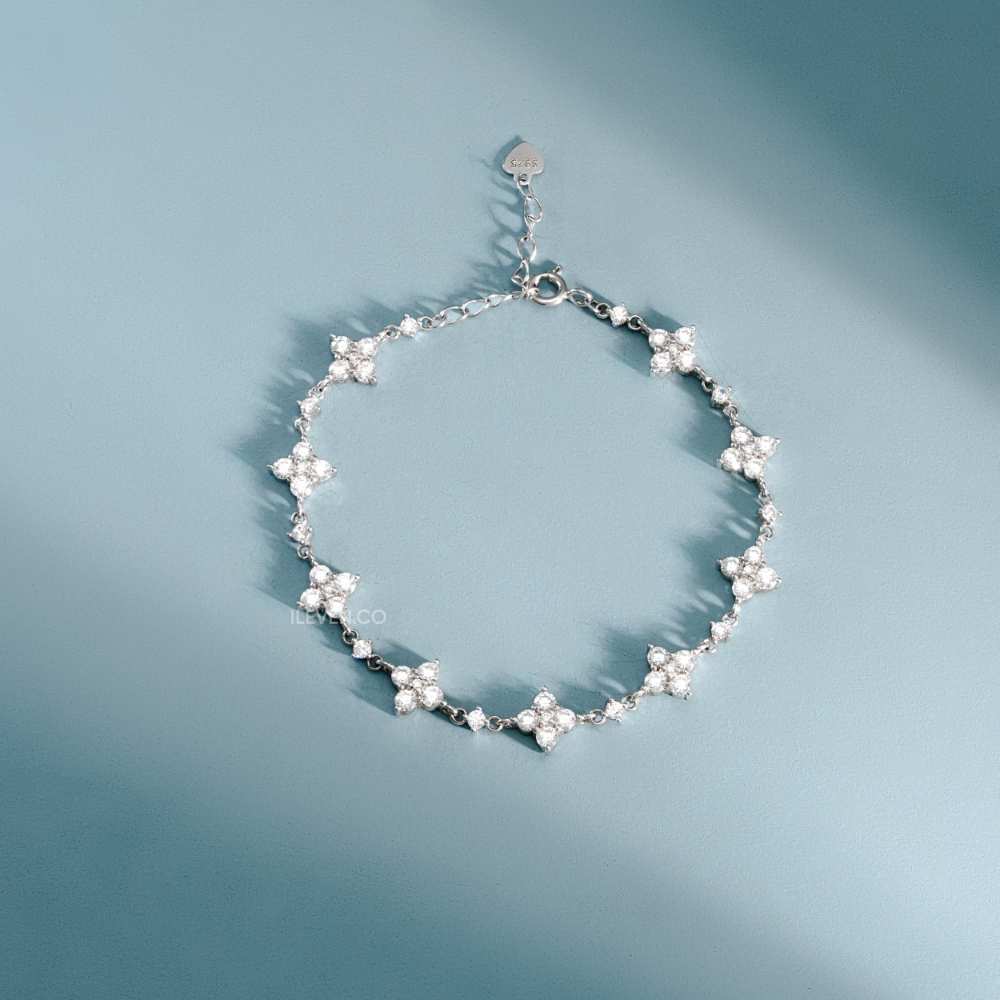 ETERNAL CLOVER CLASS BRACELET –  CRAFTED IN STERLING SILVER WITH TRIPLESHIELD™