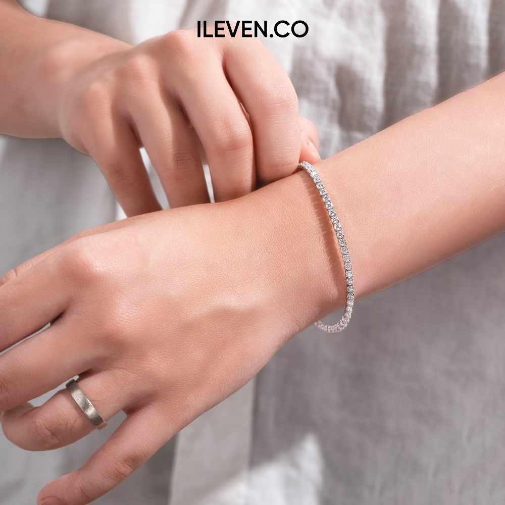 RADIANT TENNIS BRACELET 2.5MM –  CRAFTED IN STERLING SILVER WITH TRIPLESHIELD™