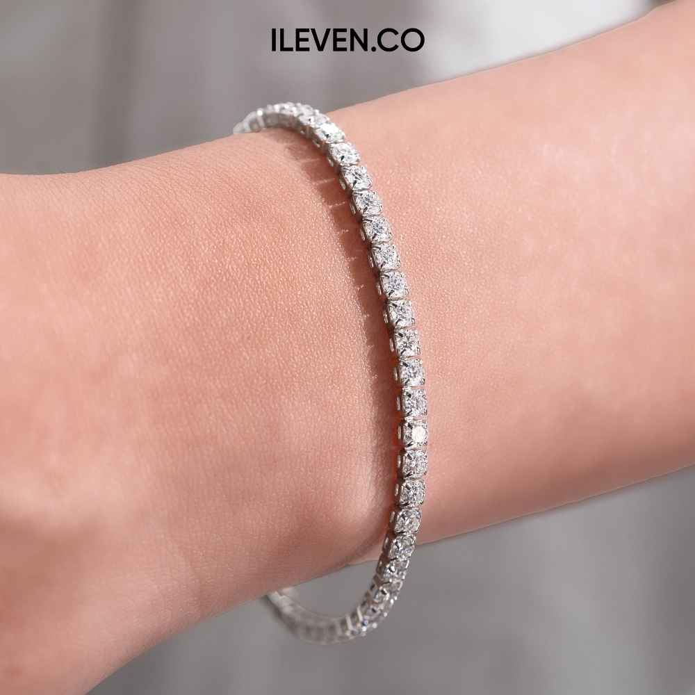 RADIANT TENNIS BRACELET 3MM –  CRAFTED IN STERLING SILVER WITH TRIPLESHIELD™