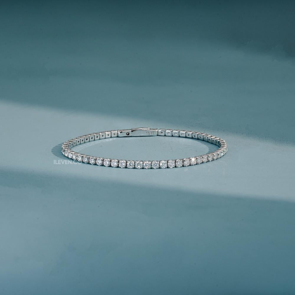 RADIANT TENNIS BRACELET 2.5MM –  CRAFTED IN STERLING SILVER WITH TRIPLESHIELD™