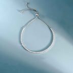 RADIANT SLIDER TENNIS BRACELET –  CRAFTED IN STERLING SILVER WITH TRIPLESHIELD™