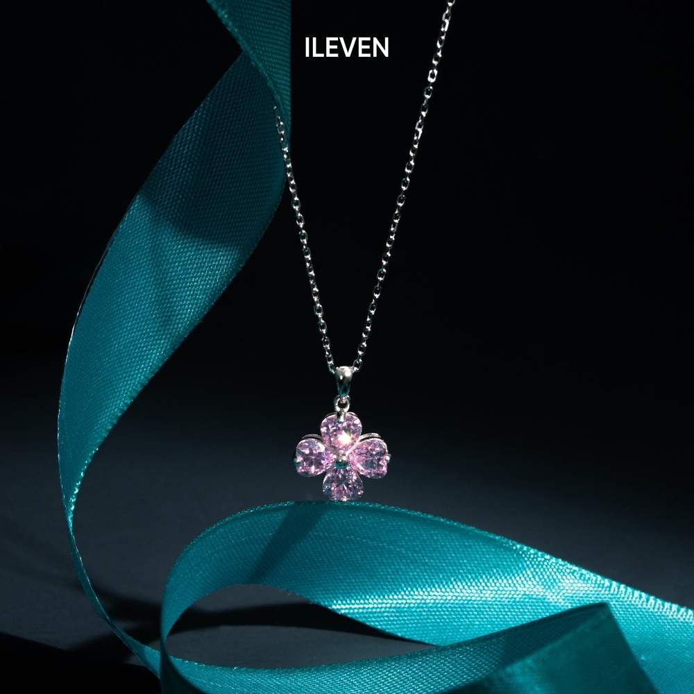 LUCKY CLOVER PINK SET – CRAFTED IN STERLING SILVER WITH TRIPLESHIELD™