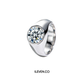 NHẪN AURORA SOLITAIRE – ĐƯỢC CHẾ TẠO BẠC STERLING VỚI ETERNAGOLD™