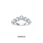 CROWN BRILLIANCE RING – CRAFTED IN STERLING SILVER WITH ETERNAGOLD™