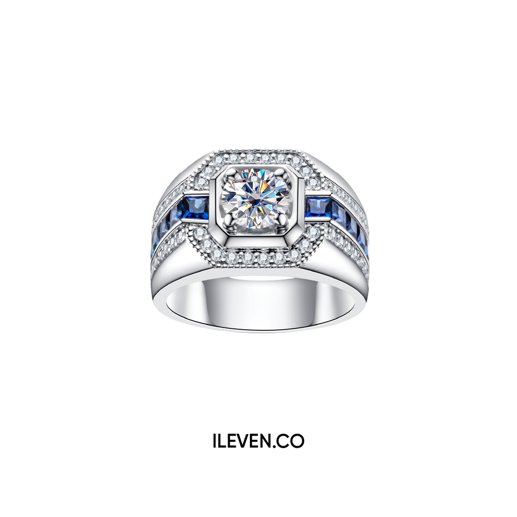 NHẪN SAPPHIRE LEGACY – ĐƯỢC CHẾ TẠO BẠC STERLING VỚI ETERNAGOLD™
