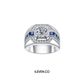 NHẪN SAPPHIRE LEGACY – ĐƯỢC CHẾ TẠO BẠC STERLING VỚI ETERNAGOLD™