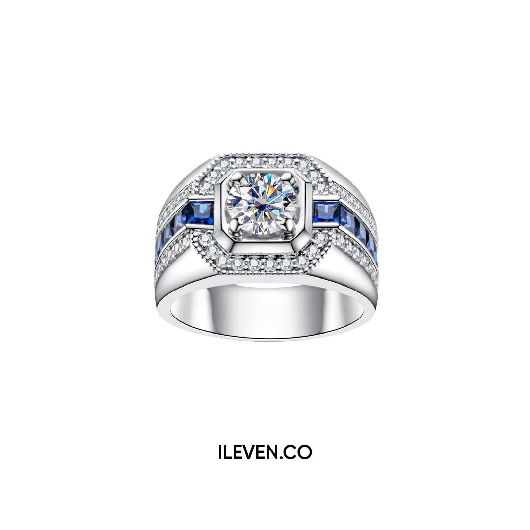 NHẪN SAPPHIRE LEGACY – ĐƯỢC CHẾ TẠO BẠC STERLING VỚI ETERNAGOLD™