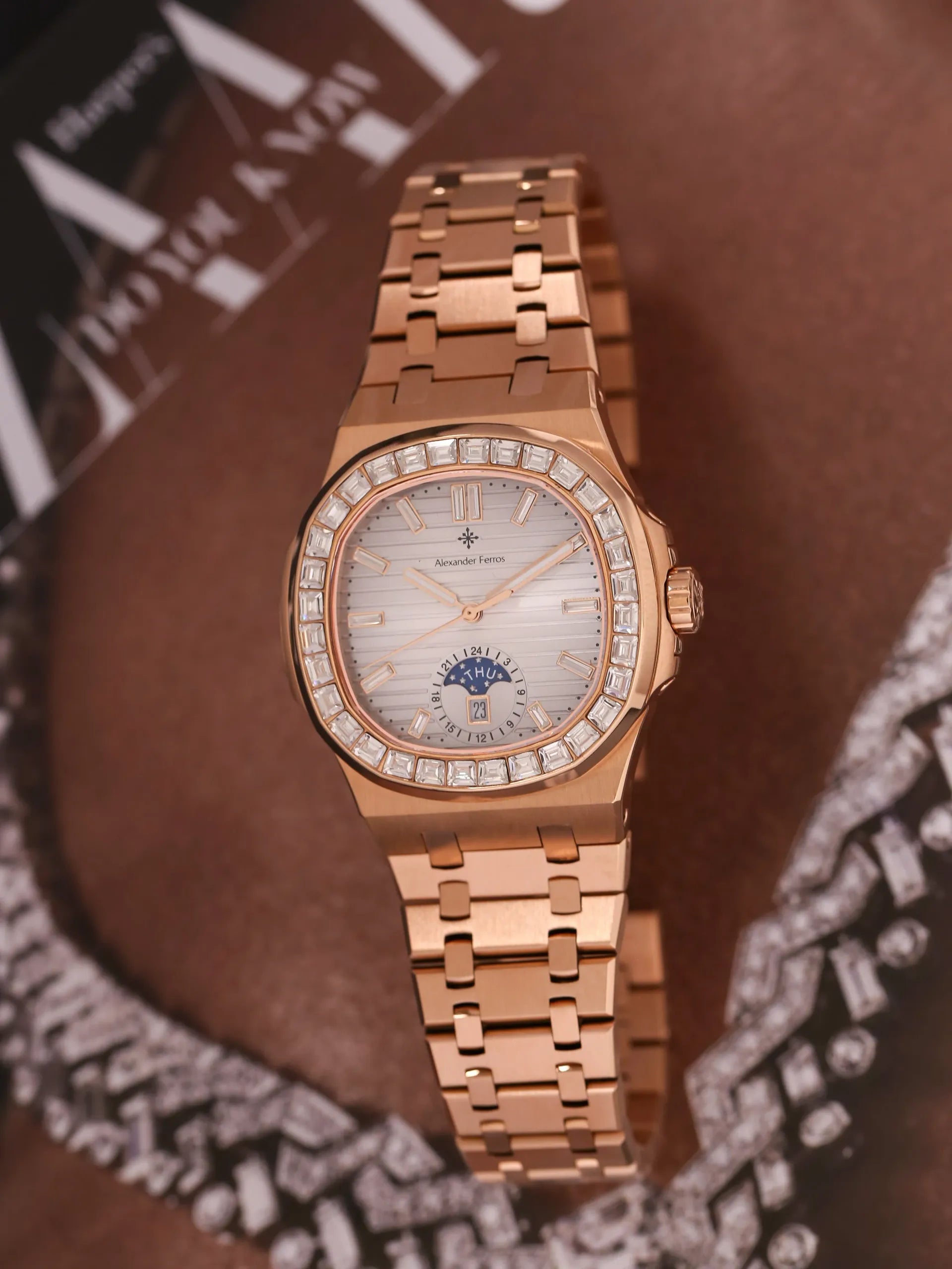 Đồng hồ Alexander Ferros 6111R-01