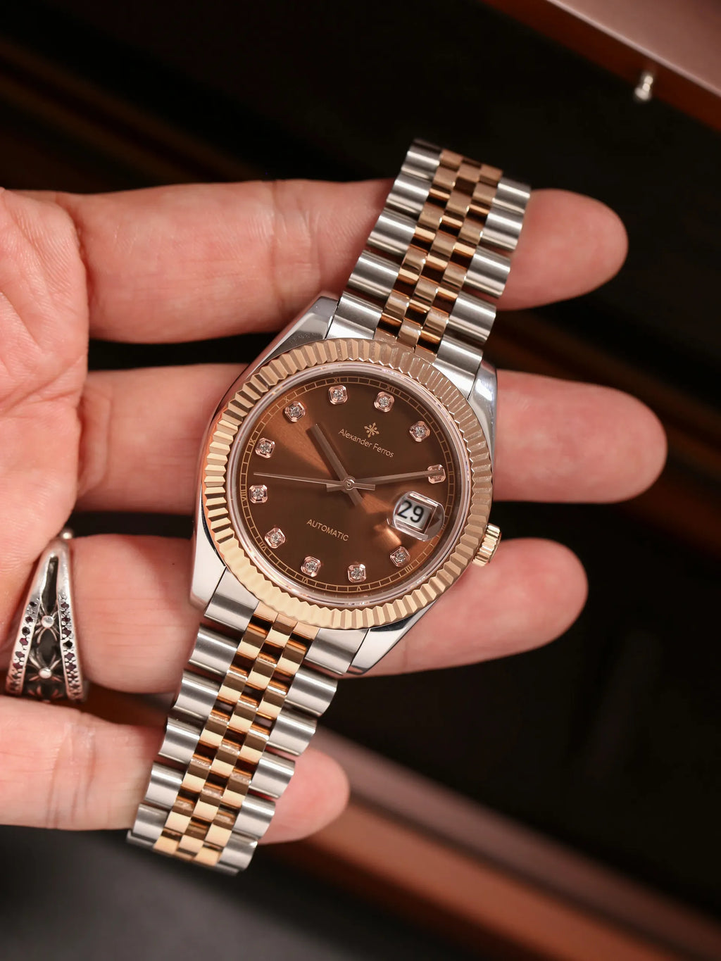 Đồng hồ Alexander Ferros 6111R-01