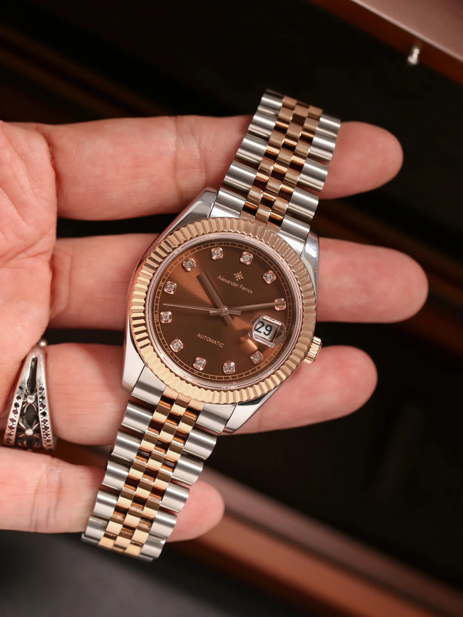 Đồng hồ Alexander Ferros 6111R-01